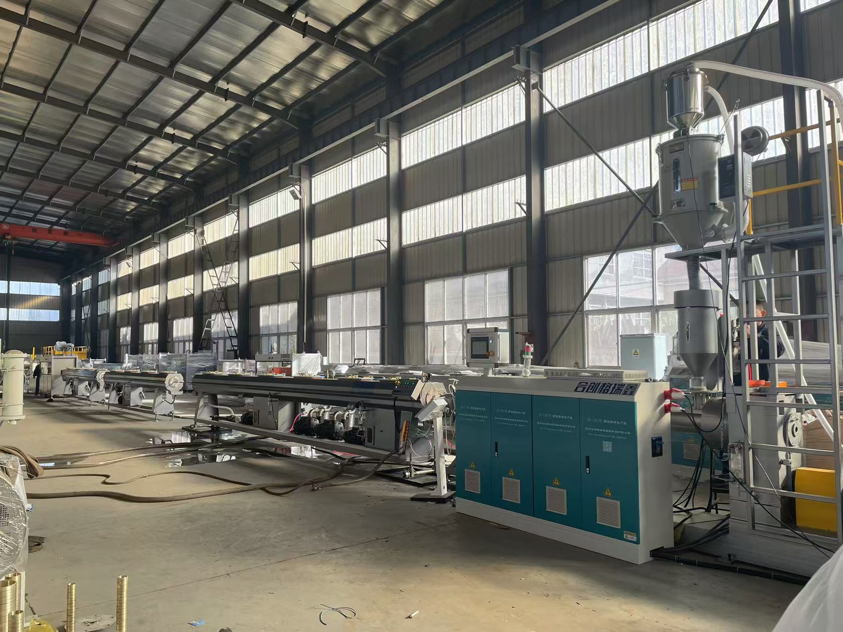 20-110mm μηχανισμός σωλήνα HDPE με επιτυχία δοκιμάστηκε με επιτυχία