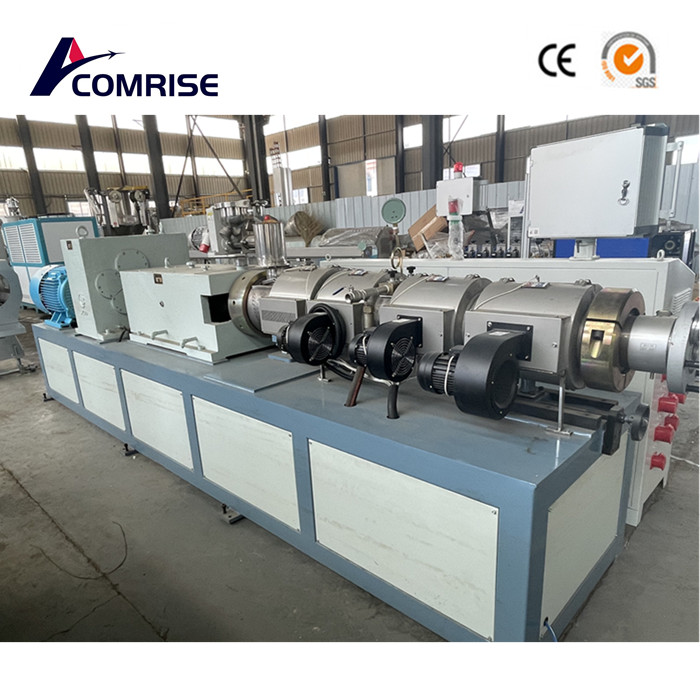 Η γραμμή παραγωγής σωλήνων 50-250mm PVC πρόκειται να ολοκληρωθεί
